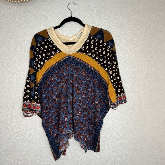 Free People Multicolor Patterned Blouse - Picture 4 of 6
